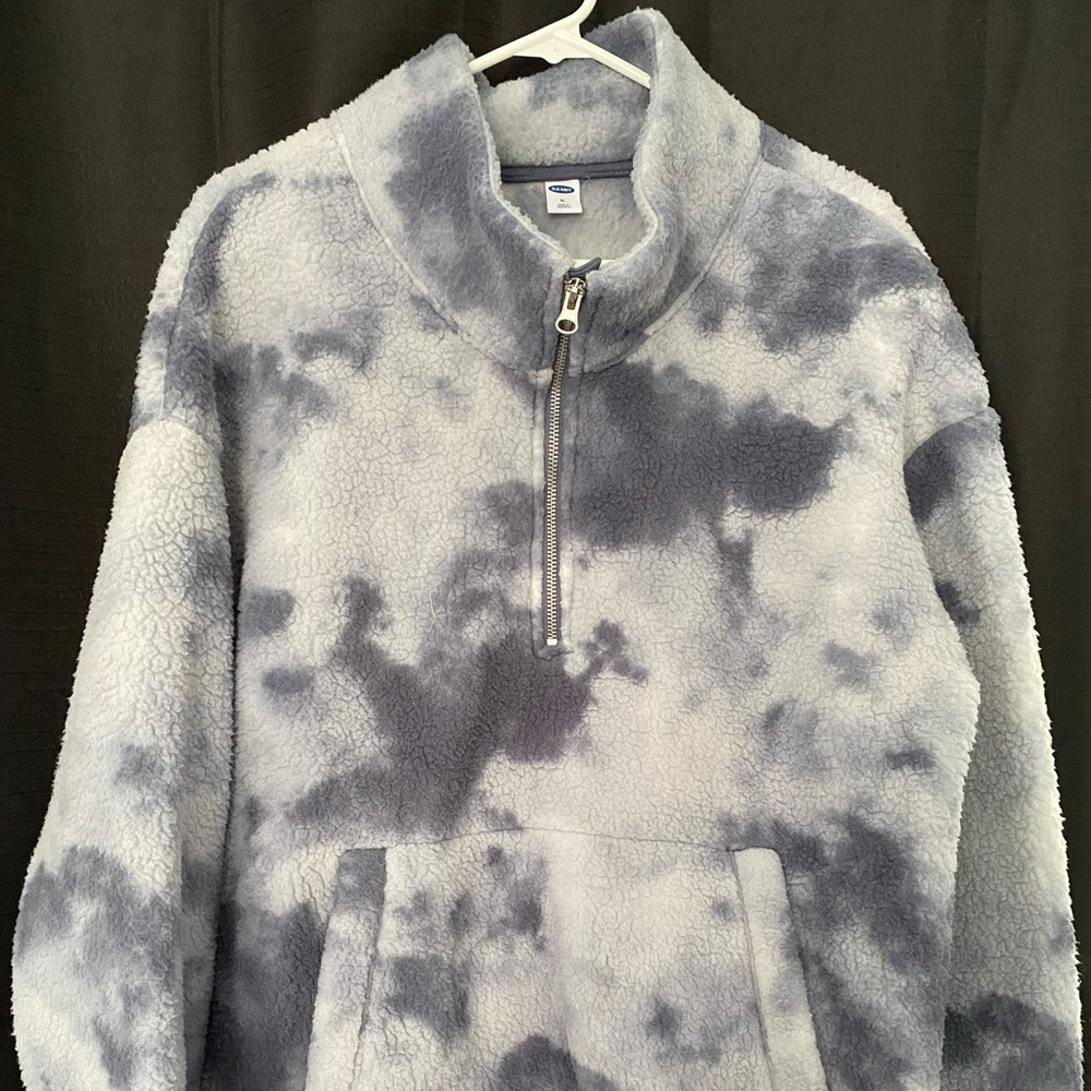Old Navy Sherpa Quarter Zip Pullover